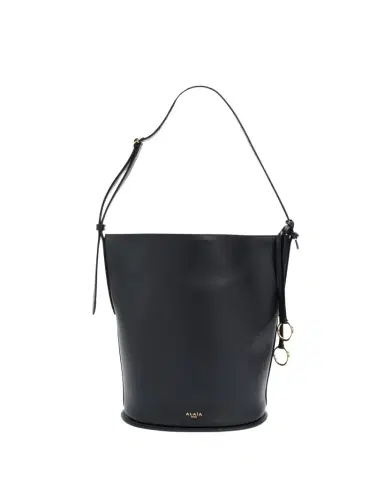 Alaïa Small Smooth Leather Curved Bucket Bag | Thumbnail 1 Alaïa Small Smooth Leather Curved Bucket Bag | Thumbnail 1