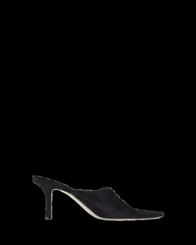 CHRISTEN 75mm Elipse Calf Hair Mules | Thumbnail 2 CHRISTEN 75mm Elipse Calf Hair Mules | Thumbnail 2