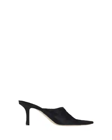 CHRISTEN 75mm Elipse Calf Hair Mules | Thumbnail 1 CHRISTEN 75mm Elipse Calf Hair Mules | Thumbnail 1