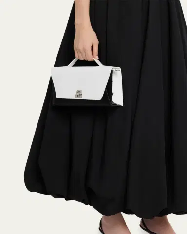 Akris Anouk Two-Tone Leather Clutch Bag | Thumbnail 2 Akris Anouk Two-Tone Leather Clutch Bag | Thumbnail 2