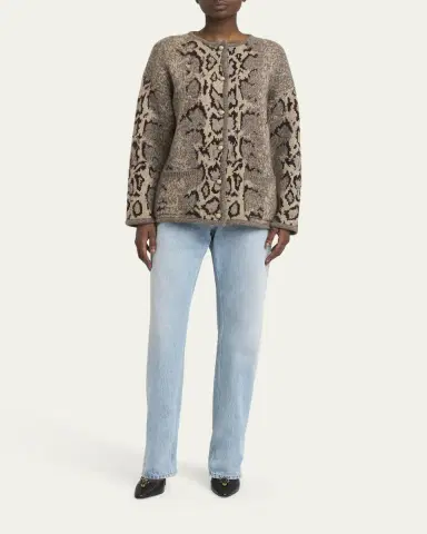 Valentino Garavani Tasche Straight-Leg Jeans | Thumbnail 2