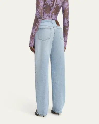Valentino Garavani Tasche Straight-Leg Jeans | Thumbnail 3