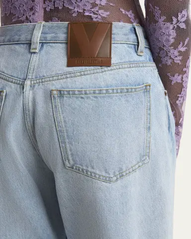 Valentino Garavani Tasche Straight-Leg Jeans | Thumbnail 5