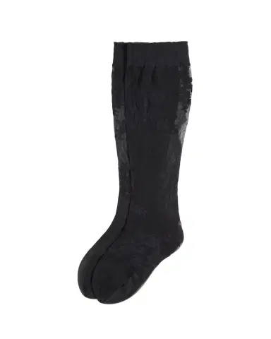 Valentino Garavani Floral Lace Knee-High Socks | Thumbnail 1