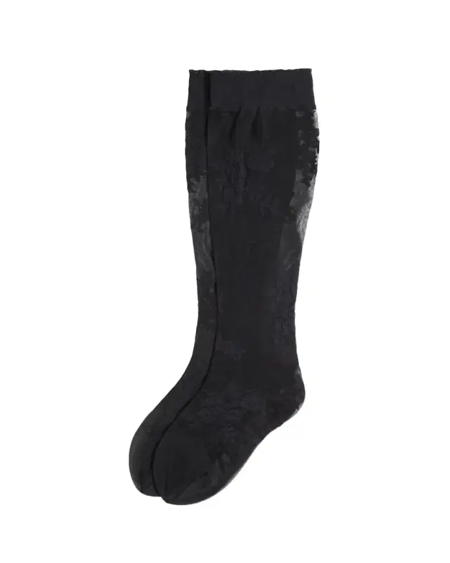 Valentino Garavani Floral Lace Knee-High Socks