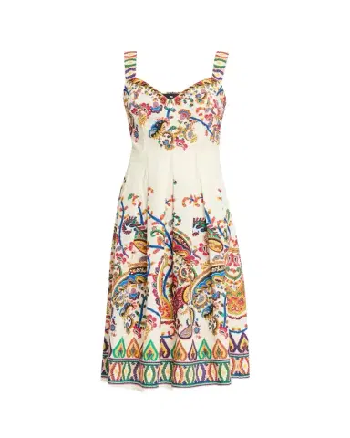 Etro Paisley Floral-Print Sleeveless Pleated Midi Dress | Thumbnail 1 Etro Paisley Floral-Print Sleeveless Pleated Midi Dress | Thumbnail 1