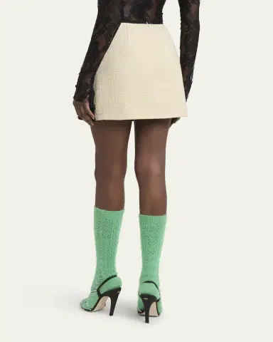Valentino Garavani Tiered Ruffle Tweed Mini Skirt | Thumbnail 3 Valentino Garavani Tiered Ruffle Tweed Mini Skirt | Thumbnail 3