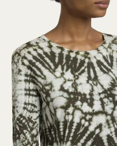 Proenza Schouler Mia Long-Sleeve Tie Dye Top | Thumbnail 5 Proenza Schouler Mia Long-Sleeve Tie Dye Top | Thumbnail 5