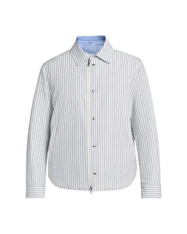 Moncler Men's Crescent Reversible Down Shirt Jacket