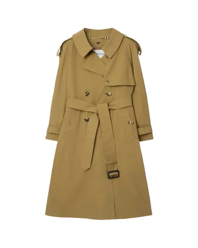 Burberry Fitzrovia Belted Gabardine Trench Coat