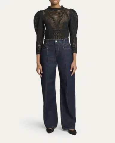 Isabel Marant Dahara Open-Knit Top | Thumbnail 2 Isabel Marant Dahara Open-Knit Top | Thumbnail 2