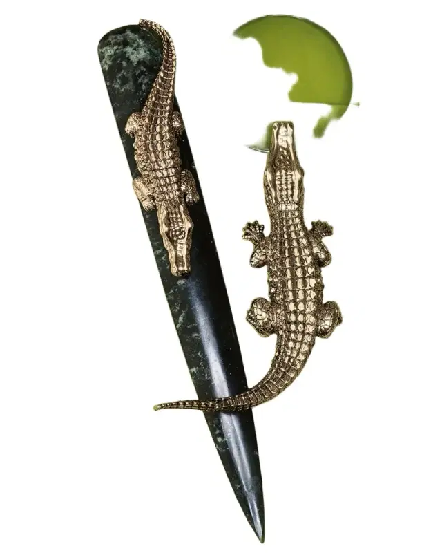 L 'Objet Crocodile Letter Opener