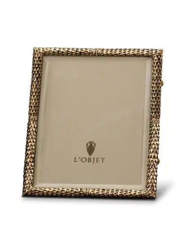 L 'Objet Scales Gold-Plated 8" x 10" Picture Frame | Thumbnail 2
