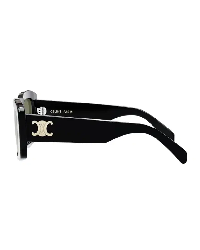 CELINE Triomphe Rectangle Acetate Sunglasses