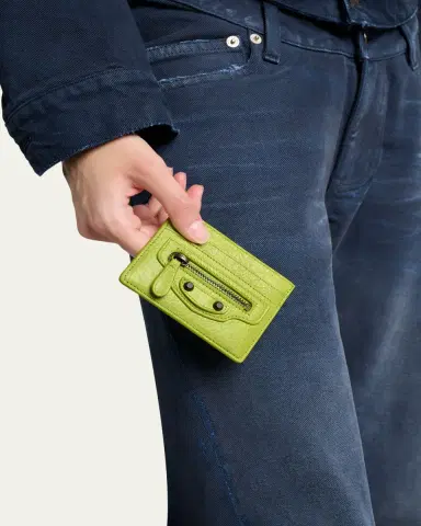 Balenciaga Le City Leather Coin and Card Holder | Thumbnail 2 Balenciaga Le City Leather Coin and Card Holder | Thumbnail 2