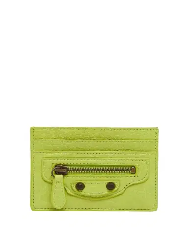 Balenciaga Le City Leather Coin and Card Holder | Thumbnail 1 Balenciaga Le City Leather Coin and Card Holder | Thumbnail 1