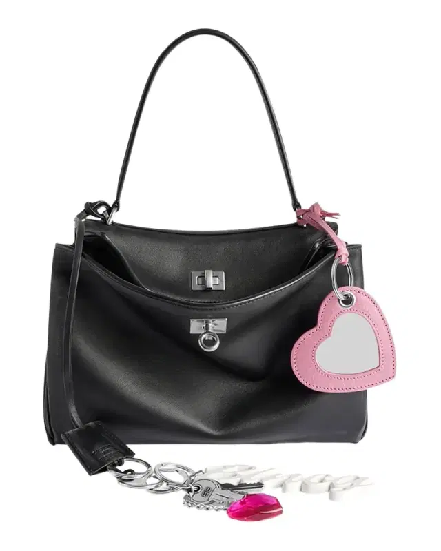 Rodeo Small Calfskin Leather Bag with Charms