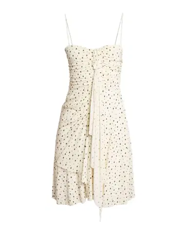 Isabel Marant Gemma Polka-Dot Draped Mini Dress | Thumbnail 1
