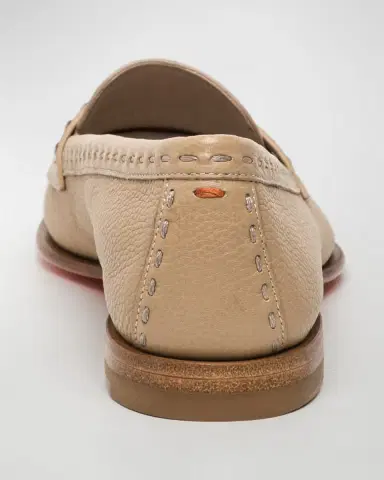 Santoni Marlene Leather Penny Loafers | Thumbnail 7
