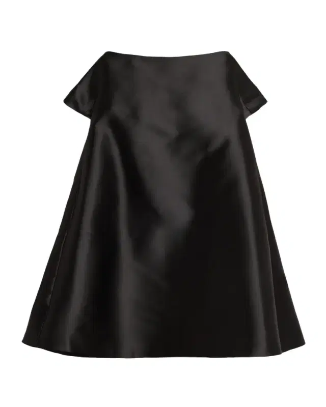 Will Satin Short-Sleeve Mini Dress
