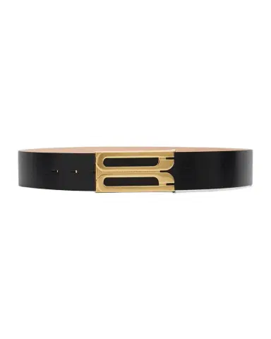 Victoria Beckham Jumbo Dorian Leather Belt | Thumbnail 1 Victoria Beckham Jumbo Dorian Leather Belt | Thumbnail 1