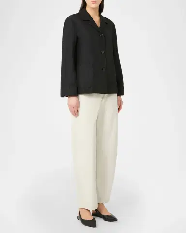 Max Mara Nina Single-Breasted Acro Jersey Leisure Jacket | Thumbnail 2 Max Mara Nina Single-Breasted Acro Jersey Leisure Jacket | Thumbnail 2