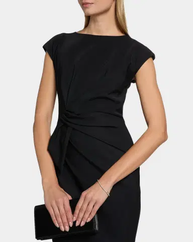 Chiara Boni La Petite Robe Zulek Cap-Sleeve Midi Sheath Dress | Thumbnail 6