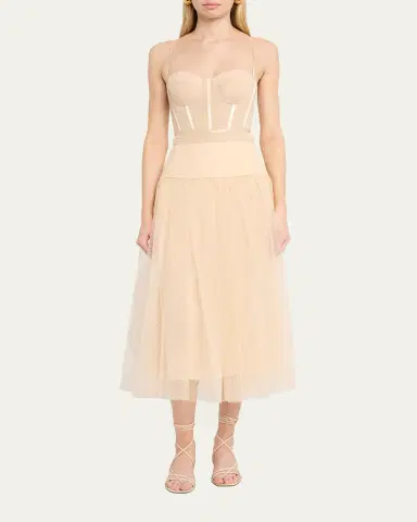 Zimmermann Tulle Dot Midi Skirt | Thumbnail 11 Zimmermann Tulle Dot Midi Skirt | Thumbnail 11
