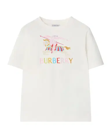 Burberry Girl's Multicolor EKD Cotton T-Shirt | Thumbnail 1