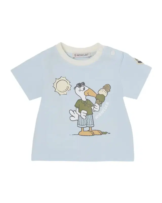 Moncler Boy 's MonDuck Graphic-Print Cotton T-Shirt, Size 6M-3