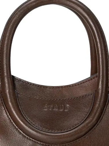 Staud Women's Mini Maude Leather Tote Bag | Thumbnail 5 Staud Women's Mini Maude Leather Tote Bag | Thumbnail 5