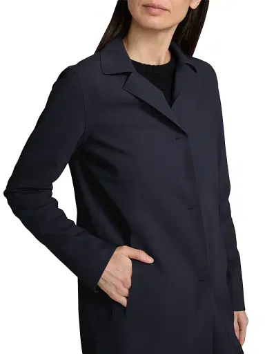 HERNO Women's Scuba Snap Front Jacket | Thumbnail 6 HERNO Women's Scuba Snap Front Jacket | Thumbnail 6