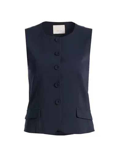 Cinq à Sept Women's Winora Tailored Vest | Thumbnail 1 Cinq à Sept Women's Winora Tailored Vest | Thumbnail 1