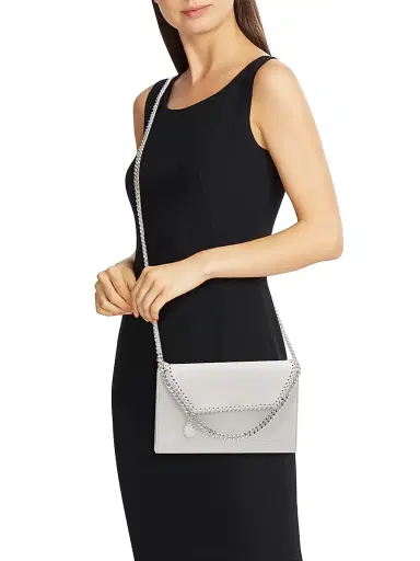 Stella McCartney Women's Falabella Shaggy Deer Wallet Crossbody Bag | Thumbnail 2 Stella McCartney Women's Falabella Shaggy Deer Wallet Crossbody Bag | Thumbnail 2