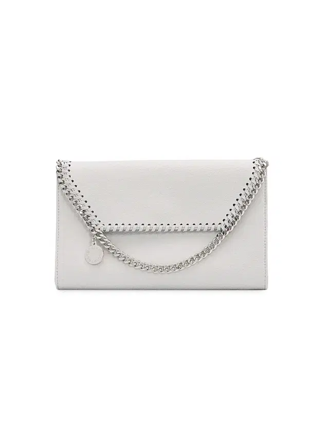 Stella McCartney Women's Falabella Shaggy Deer Wallet Crossbody Bag - Pearl Grey
