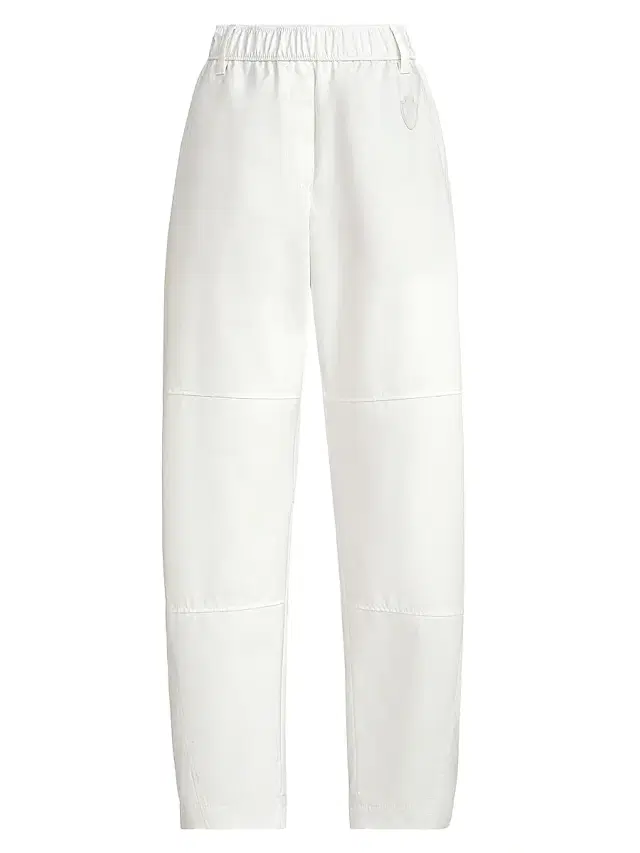 Women's Nylon Ergonomic Track Trousers - White