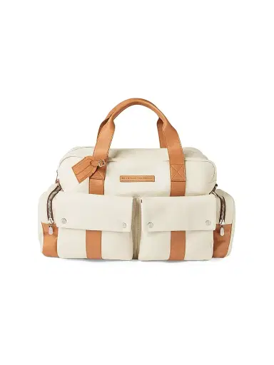Brunello Cucinelli Men's Grained Calfskin Leisure Bag | Thumbnail 1 Brunello Cucinelli Men's Grained Calfskin Leisure Bag | Thumbnail 1