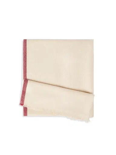 Brunello Cucinelli Men's Cashmere Scarf - Sand | Thumbnail 1