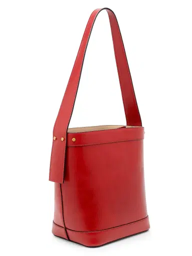 Versace Women's Pivot Small Leather Bucket Bag - Fire Gold | Thumbnail 6