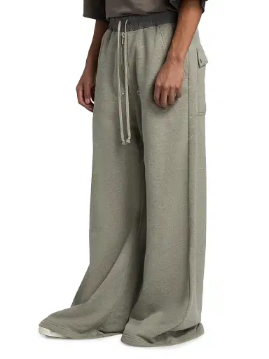 DRKSHDW by Rick Owens Men's Melange Terry Wide-Leg Sweatpants | Thumbnail 4 DRKSHDW by Rick Owens Men's Melange Terry Wide-Leg Sweatpants | Thumbnail 4