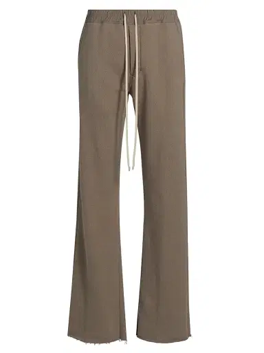 Rick Owens Men's Dietrich Cotton Wide-Leg Pants | Thumbnail 1 Rick Owens Men's Dietrich Cotton Wide-Leg Pants | Thumbnail 1