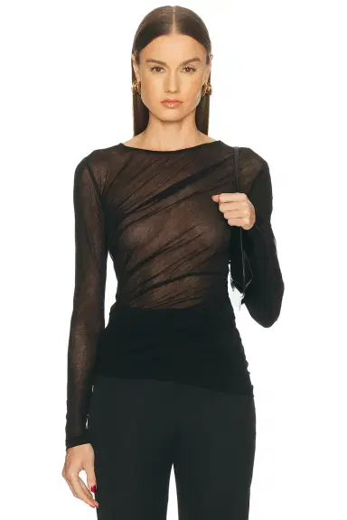 Helmut Lang Seamed Wind Top | Thumbnail 1 Helmut Lang Seamed Wind Top | Thumbnail 1