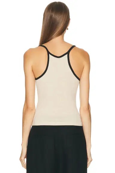 ENZA COSTA Cotton Classic Ringer Scoop Neck Tank Top | Thumbnail 3 ENZA COSTA Cotton Classic Ringer Scoop Neck Tank Top | Thumbnail 3
