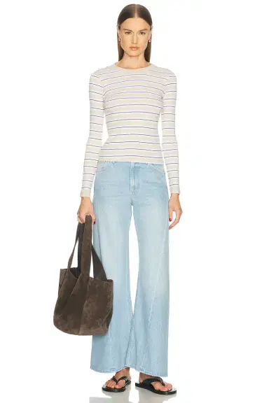 Mother The Lemon Twist Sneak Jeans | Thumbnail 7 Mother The Lemon Twist Sneak Jeans | Thumbnail 7