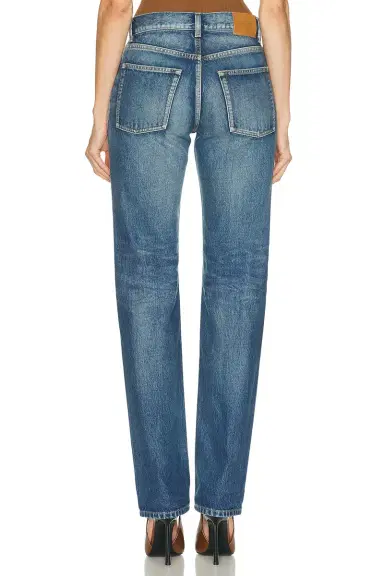 Saint Laurent Relaxed Straight Leg | Thumbnail 4