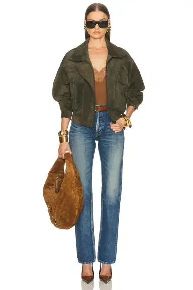 Saint Laurent Relaxed Straight Leg | Thumbnail 5
