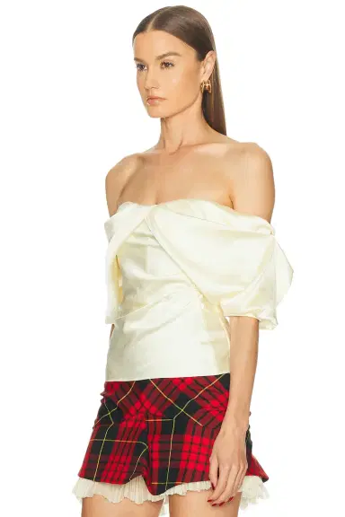 McQueen Off Shoulder Top | Thumbnail 2