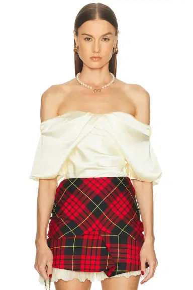 McQueen Off Shoulder Top | Thumbnail 1