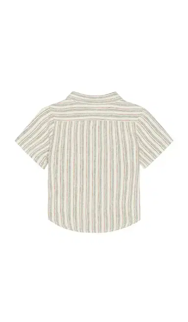 Rylee + Cru Rylee + Cru Collared Short Sleeve Shirt | Thumbnail 2