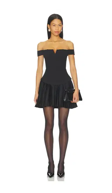 Elliatt Elva Off The Shoulder Mini Dress | Thumbnail 1 Elliatt Elva Off The Shoulder Mini Dress | Thumbnail 1